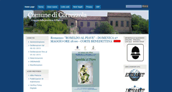 Desktop Screenshot of comune.correzzola.pd.it